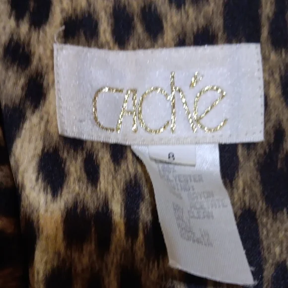 Cache Leopard Print Blazer - Picture 2 of 7